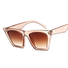 Load image into Gallery viewer, Fashion Square Sunglasses Women Designer Luxury Man/Women Cat Eye Sun Glasses Classic Vintage UV400 Outdoor Oculos De Sol
