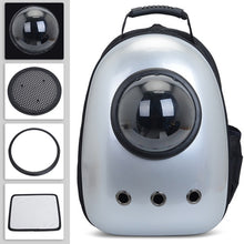 Load image into Gallery viewer, Free shipping Cat bag Breathable Portable Pet Carrier Bag Outdoor Travel backpack for cat and dog Transparent Space pet Backpack
