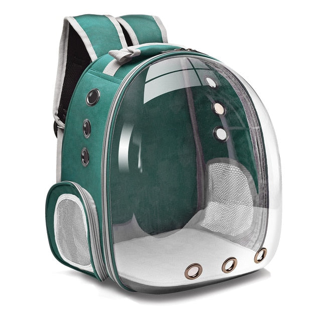 Cat Carrier Bags Breathable Pet Carriers Dog Cat Backpack Travel Space Capsule Cage Pet Transport Bag Carrying For Cats